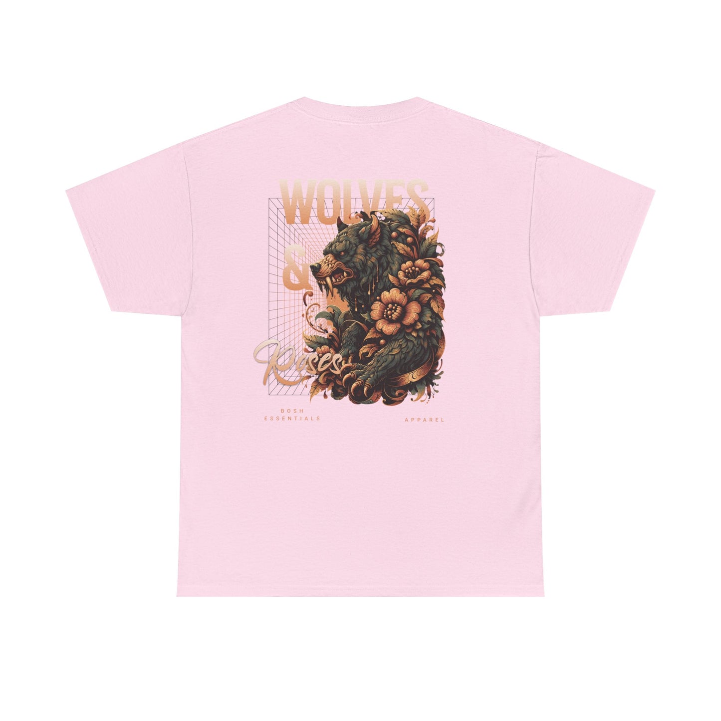 Wild Spirit Unisex Heavy Cotton Tee - Perfect for Nature Lovers, Graphic Tee, Gift for Adventurers, Casual Wear, Trendy Fashion