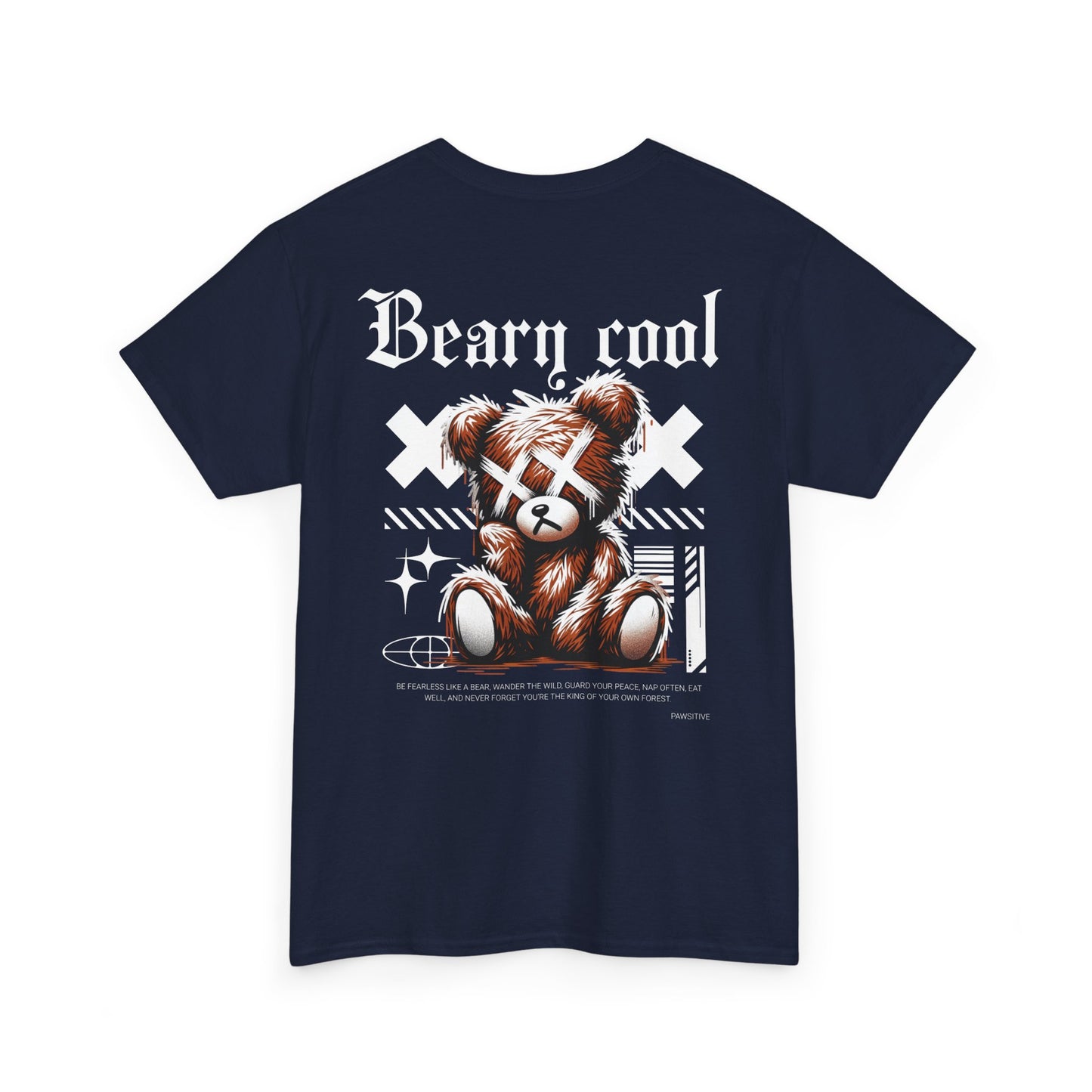 Beary Cool Graphic Tee, Trendy Unisex Tee, Casual Streetwear, Perfect Gift for Bear Lovers, Great for Social Gatherings, Hipster Fashion