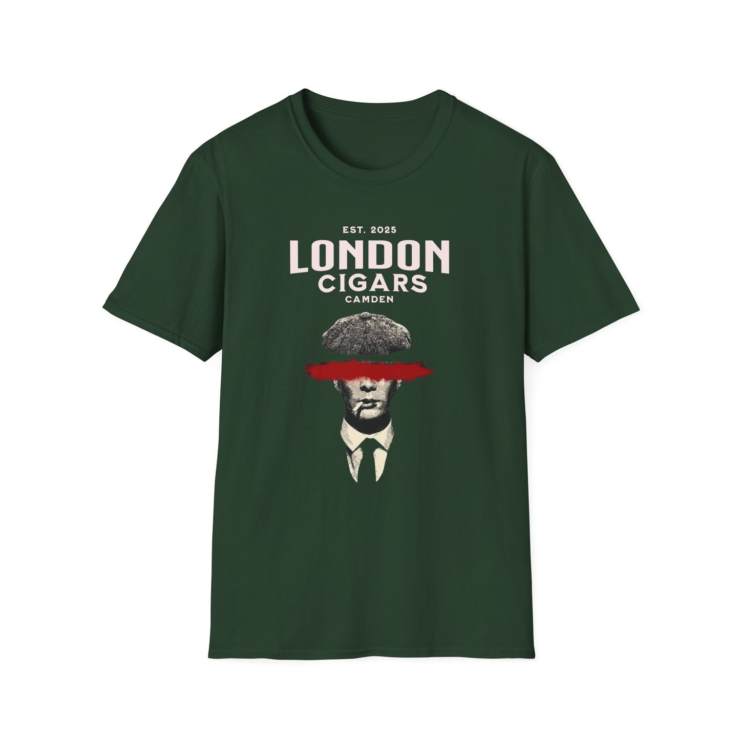 London Inspired Unisex Softstyle T-Shirt, Graphic Tee, Casual Wear, Streetwear, Unique Gift for Him or Her