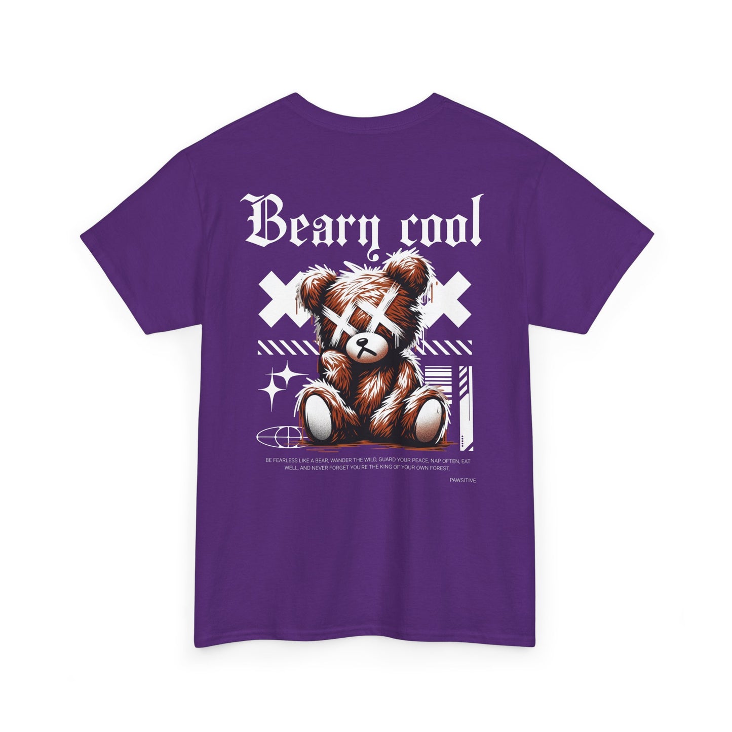 Beary Cool Graphic Tee, Trendy Unisex Tee, Casual Streetwear, Perfect Gift for Bear Lovers, Great for Social Gatherings, Hipster Fashion