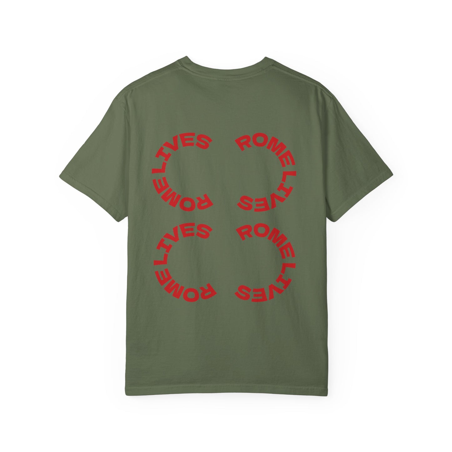 Rome Lives Graphic T-Shirt | Artistic Unisex Tee, Vintage-Inspired Apparel, Streetwear Fashion, Casual Wear, Gift for Art Lovers