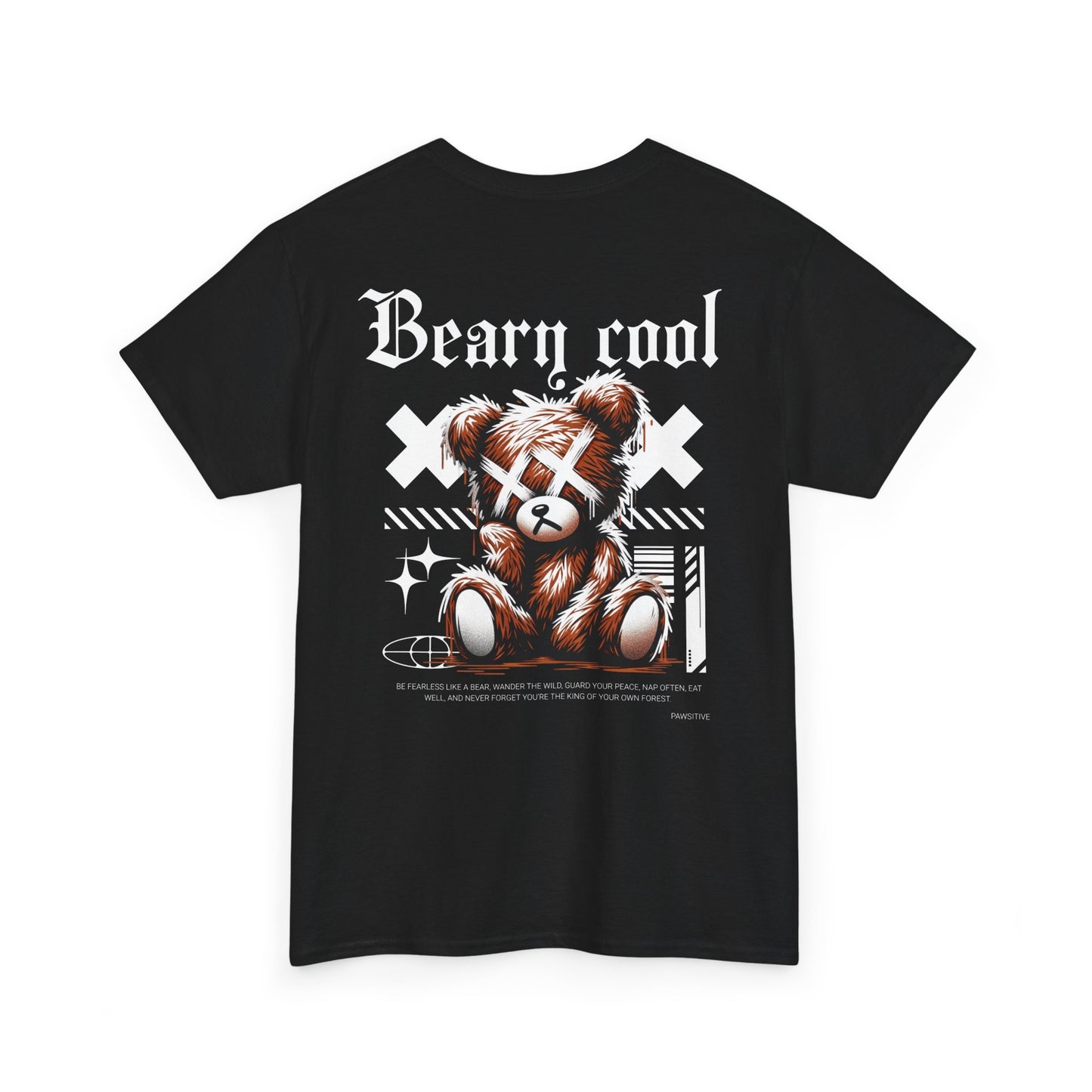 Beary Cool Graphic Tee, Trendy Unisex Tee, Casual Streetwear, Perfect Gift for Bear Lovers, Great for Social Gatherings, Hipster Fashion