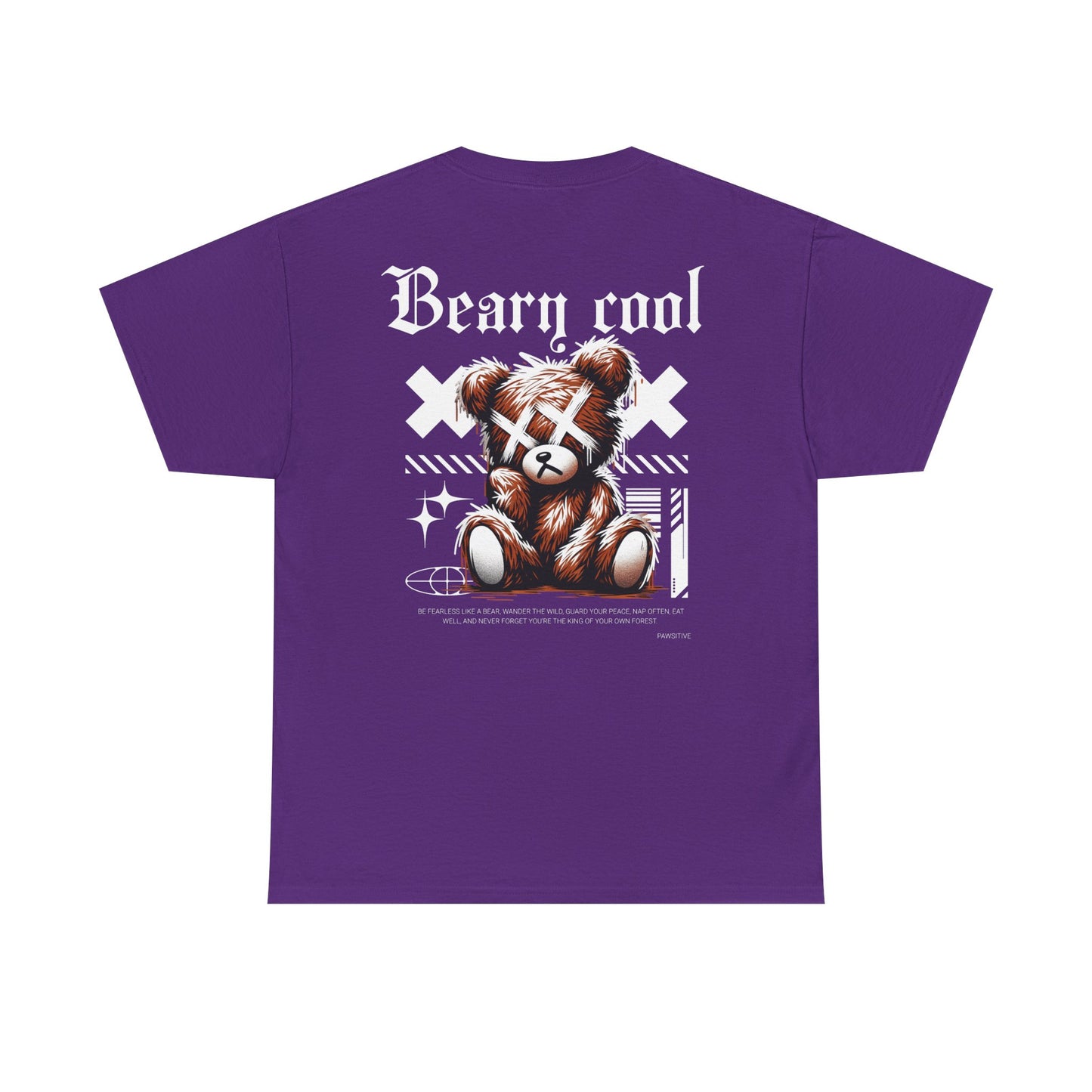 Beary Cool Graphic Tee, Trendy Unisex Tee, Casual Streetwear, Perfect Gift for Bear Lovers, Great for Social Gatherings, Hipster Fashion