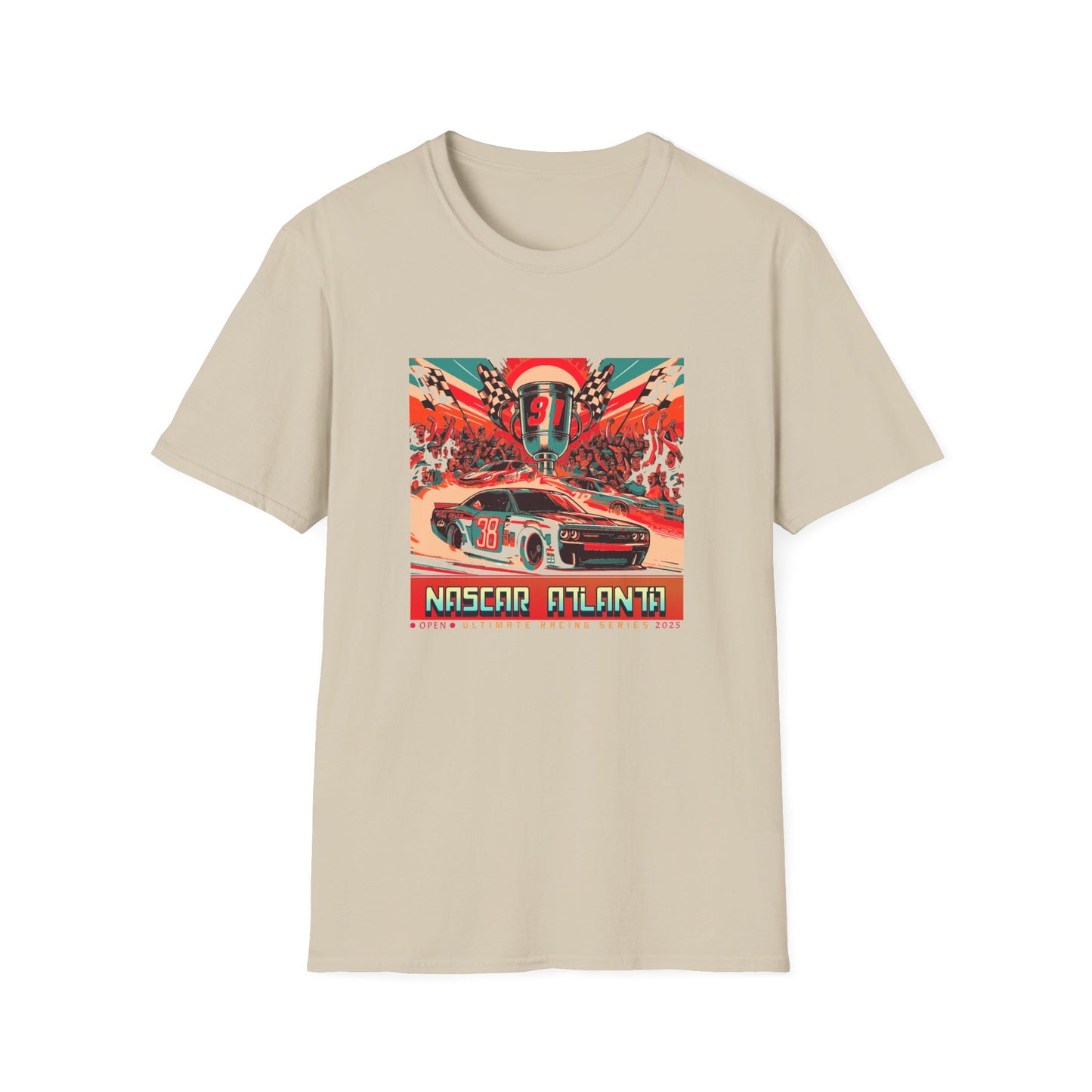 Retro NASCAR Graphic T-Shirt, Racing Tee, Car Enthusiast Gift, Summer Style, Motorsport Apparel, Unisex Vintage Tee