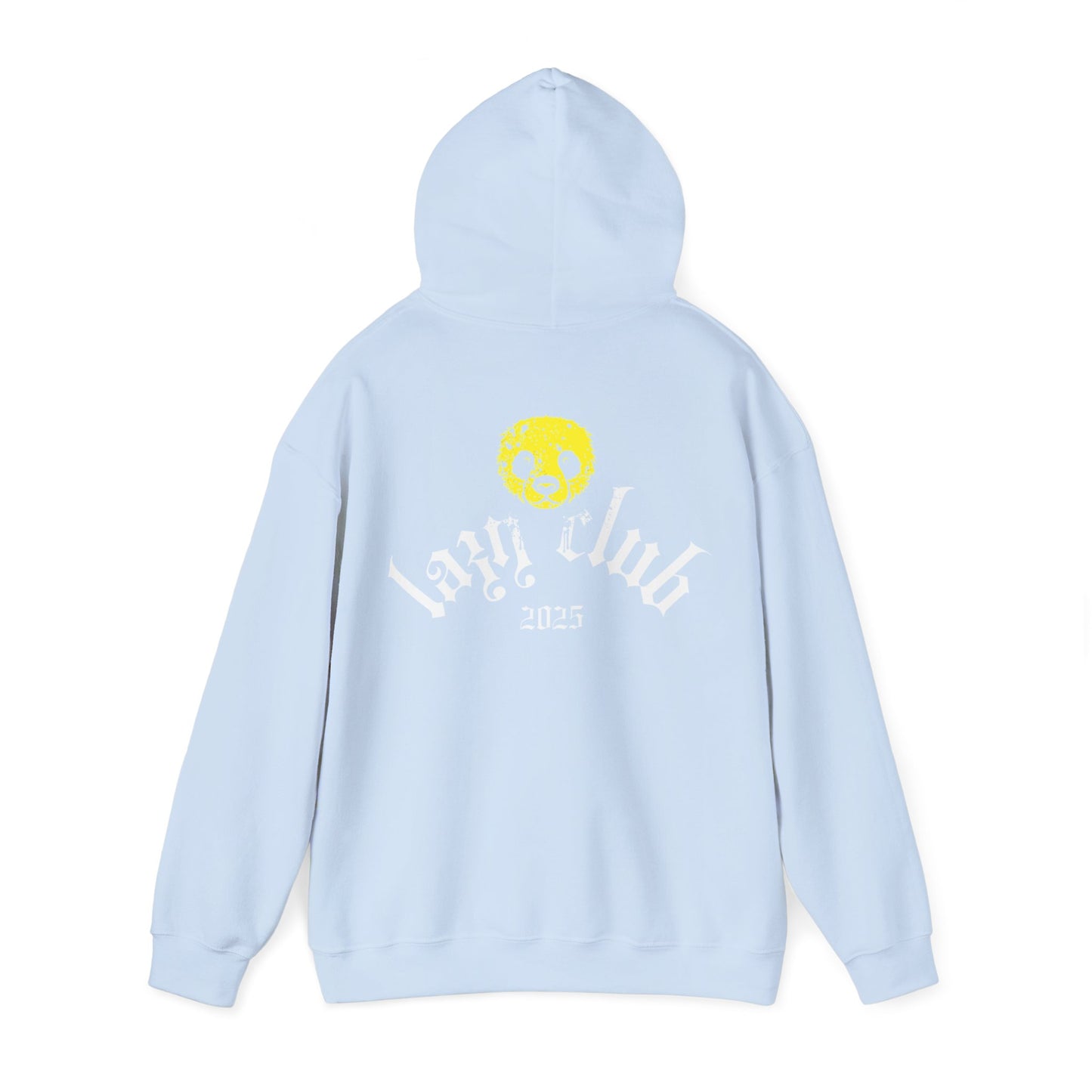 Lazy Club Unisex Heavy Blend™ Hooded Sweatshirt, Cozy Hoodie for Relaxation, Perfect Gift for Chill Gatherings, Ideal for Lazy Days