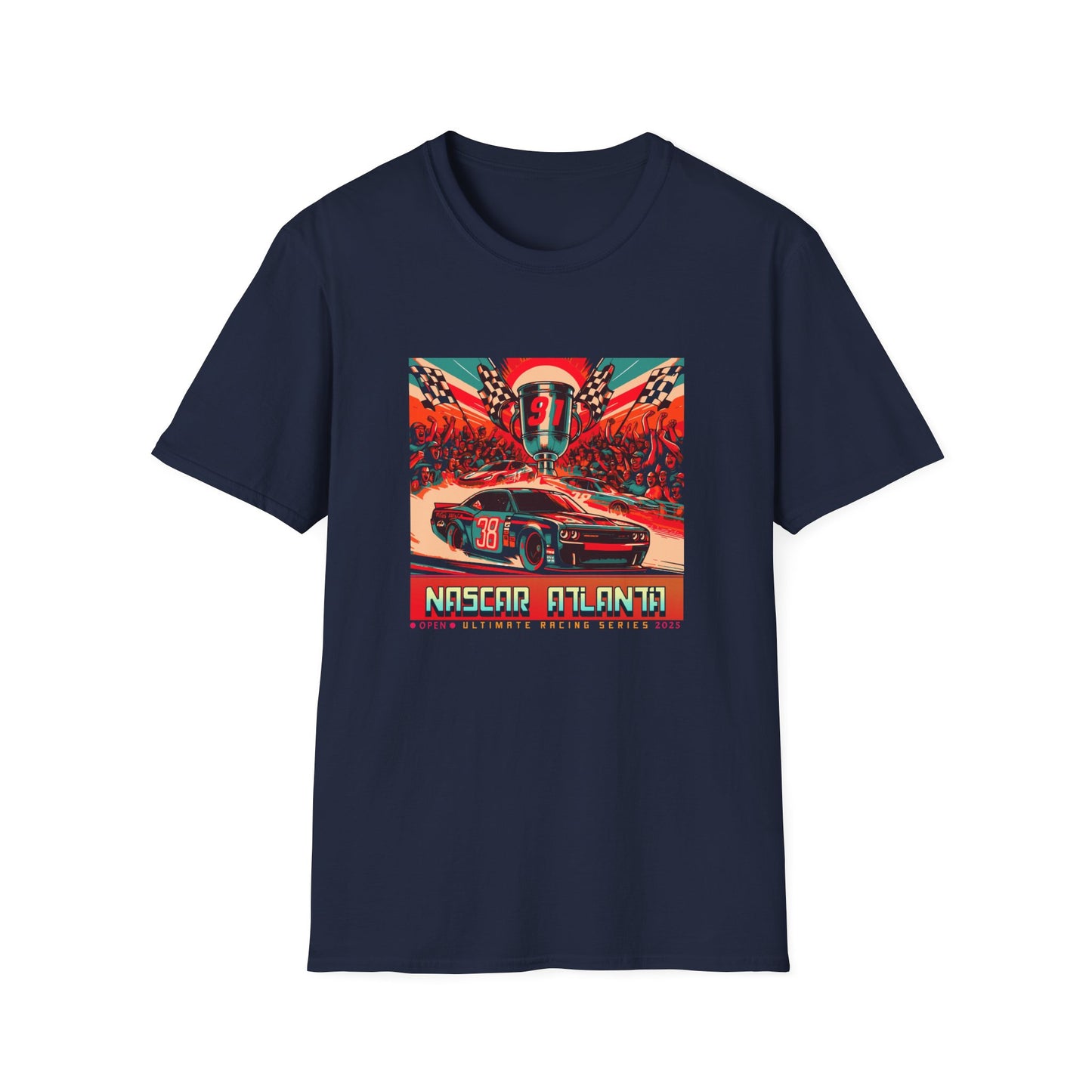 Retro NASCAR Graphic T-Shirt, Racing Tee, Car Enthusiast Gift, Summer Style, Motorsport Apparel, Unisex Vintage Tee