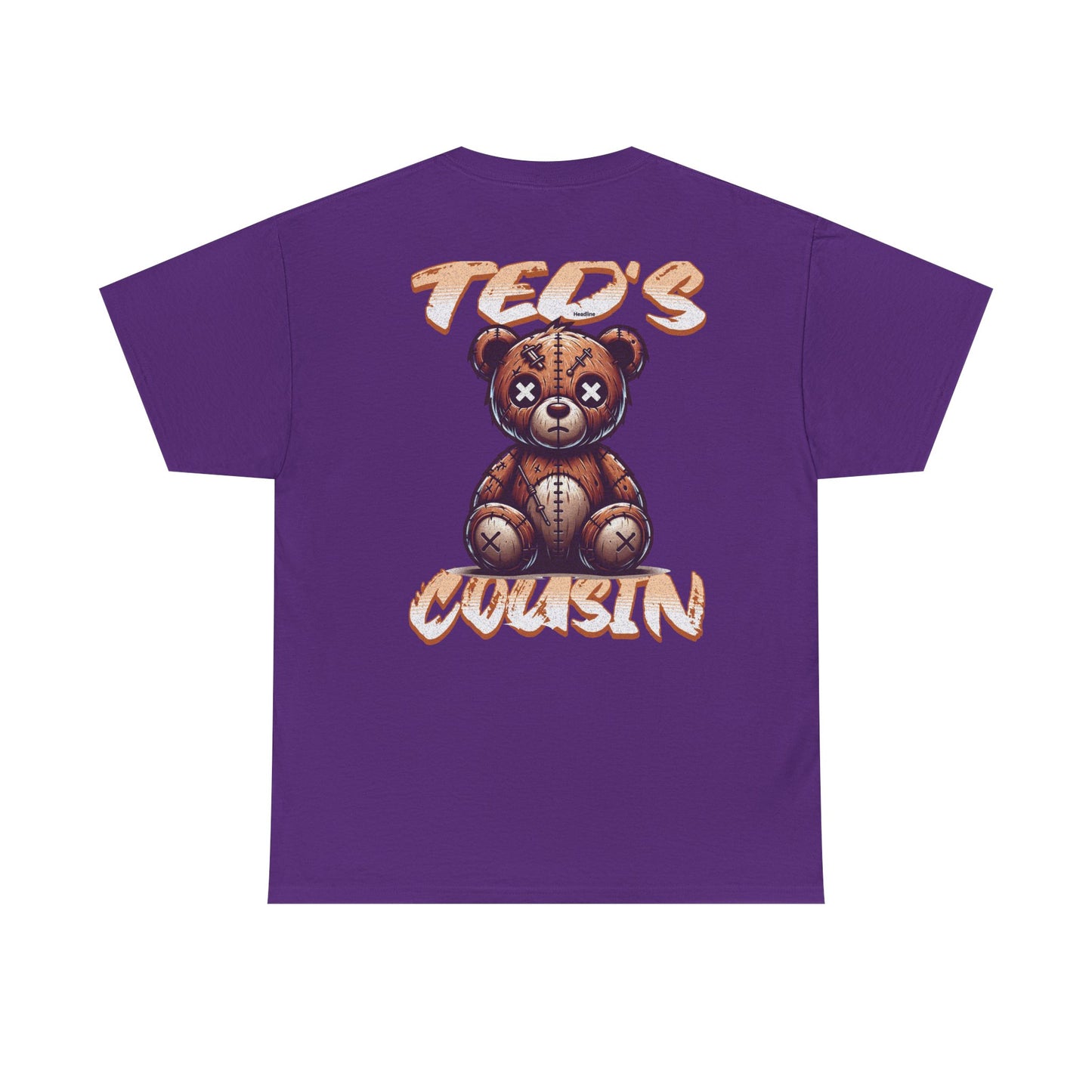 Ted's Cousin Graphic Tee, Unisex Cotton T-Shirt, Casual Wear, Gift for Cousins, Birthday, Summer Vibes, Youth Apparel
