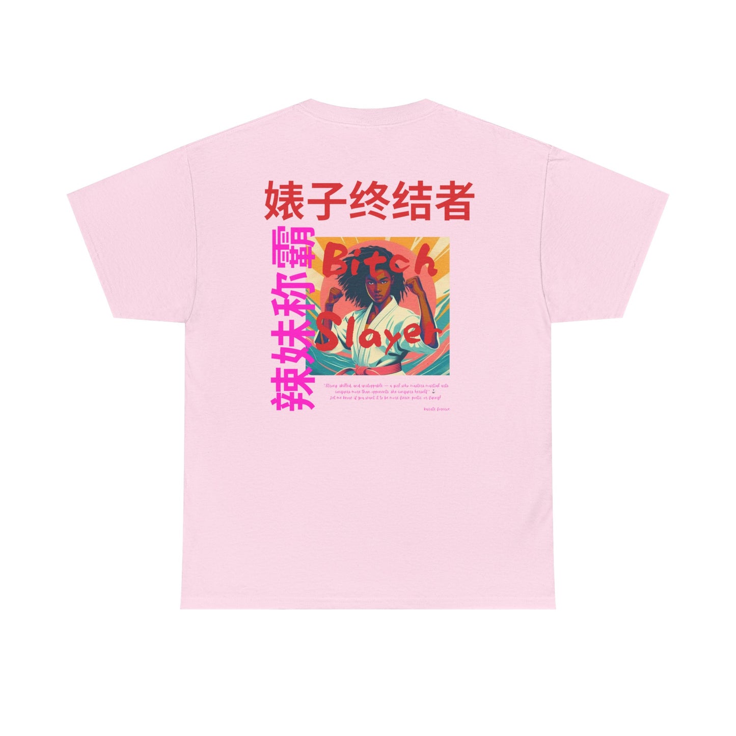 Empowerment Tee, Bitch Slayer Shirt, Feminist Cotton Tee, Inspirational Graphic T-Shirt, Unique Gift for Her, Self-Expression Fashion