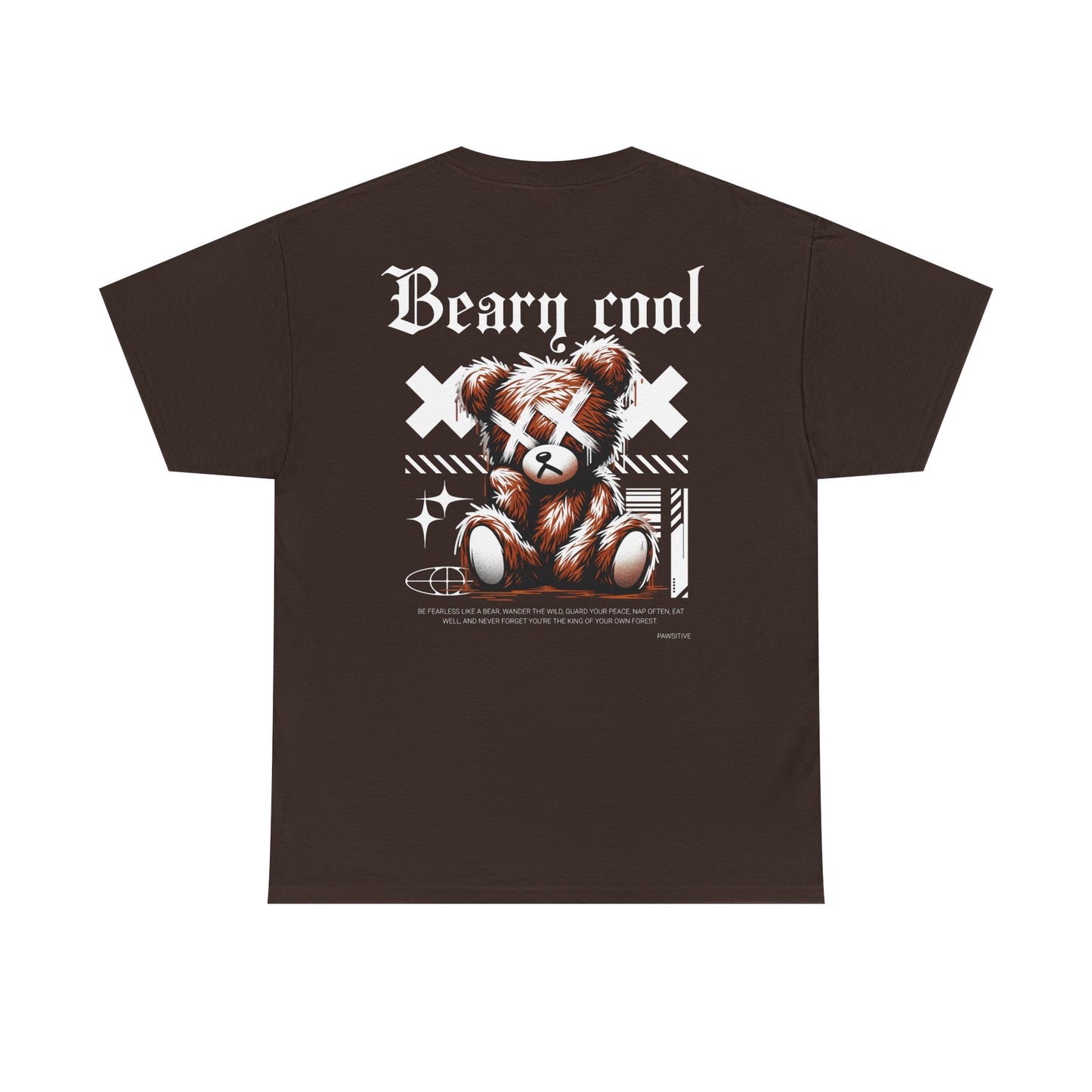 Beary Cool Graphic Tee, Trendy Unisex Tee, Casual Streetwear, Perfect Gift for Bear Lovers, Great for Social Gatherings, Hipster Fashion