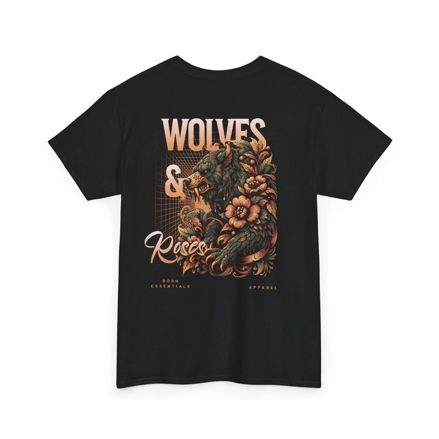 Wild Spirit Unisex Heavy Cotton Tee - Perfect for Nature Lovers, Graphic Tee, Gift for Adventurers, Casual Wear, Trendy Fashion