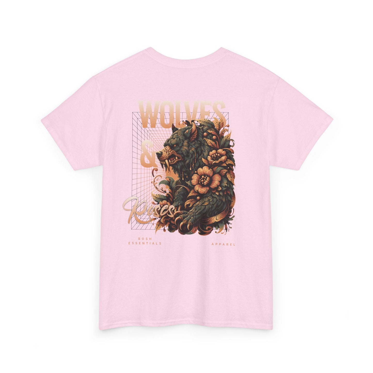 Wild Spirit Unisex Heavy Cotton Tee - Perfect for Nature Lovers, Graphic Tee, Gift for Adventurers, Casual Wear, Trendy Fashion