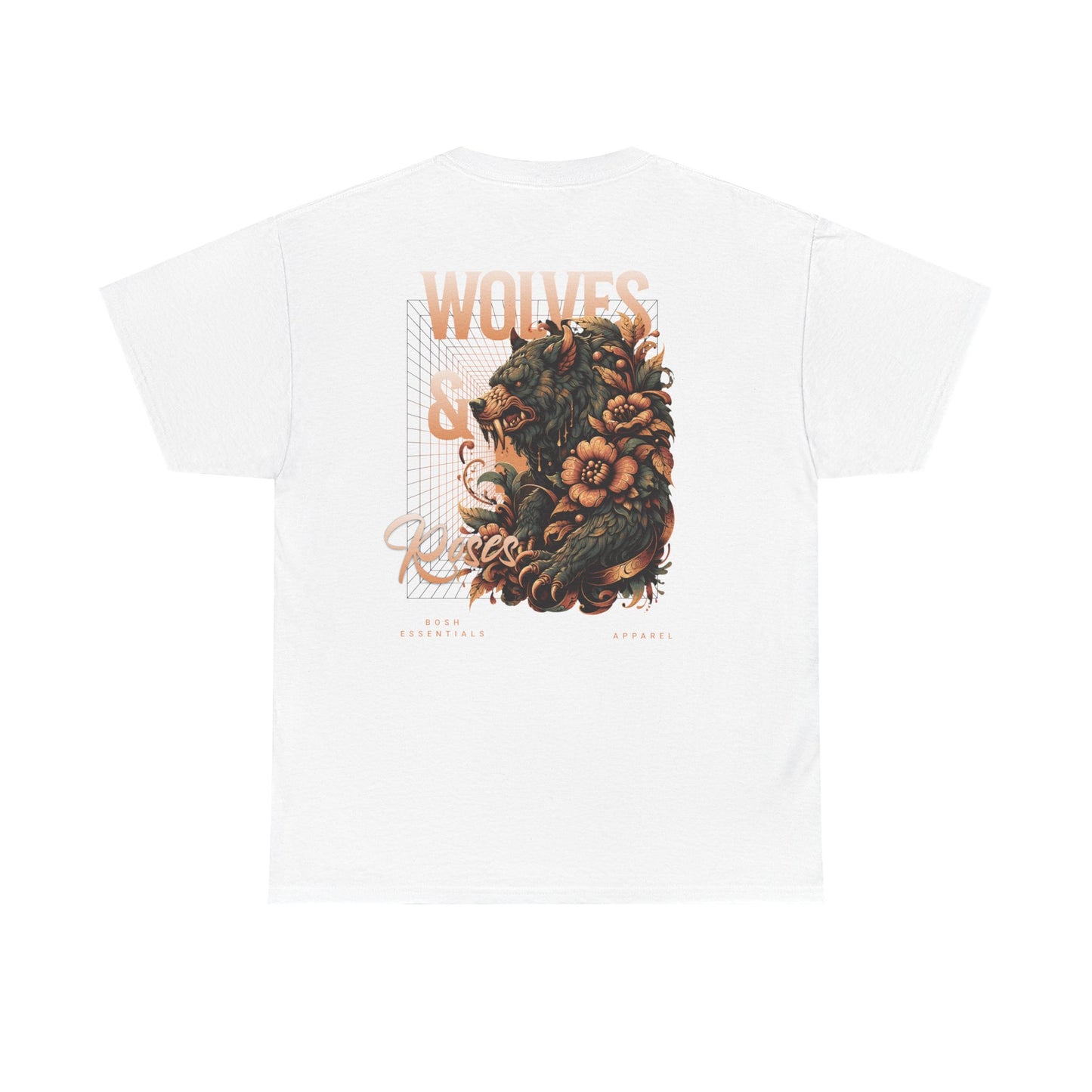 Wild Spirit Unisex Heavy Cotton Tee - Perfect for Nature Lovers, Graphic Tee, Gift for Adventurers, Casual Wear, Trendy Fashion