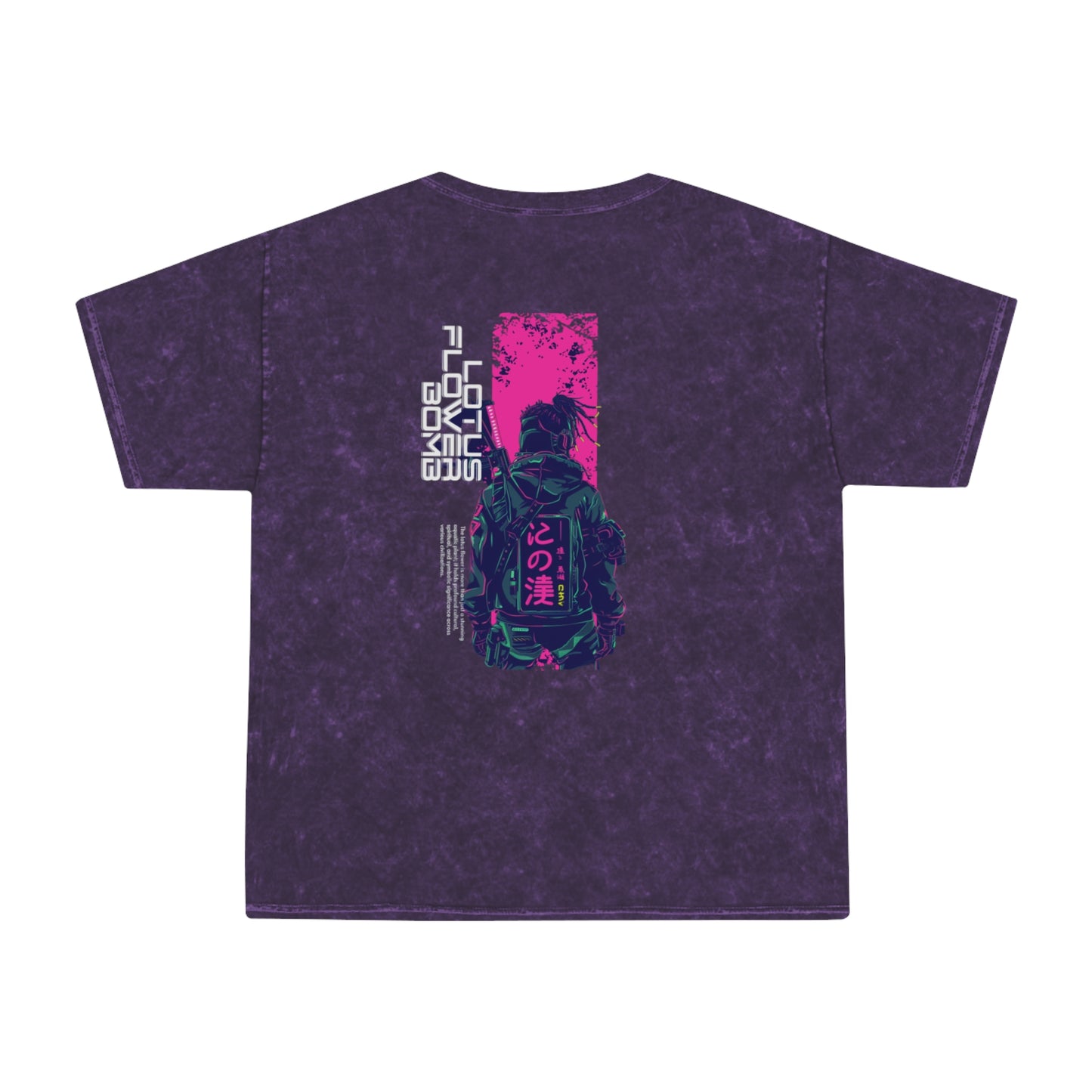 Stylish Unisex Mineral Wash T-Shirt | Anime Aesthetic Tee, Trendy Streetwear, Vintage Graphic Shirt, Unique Gift for Him/Her