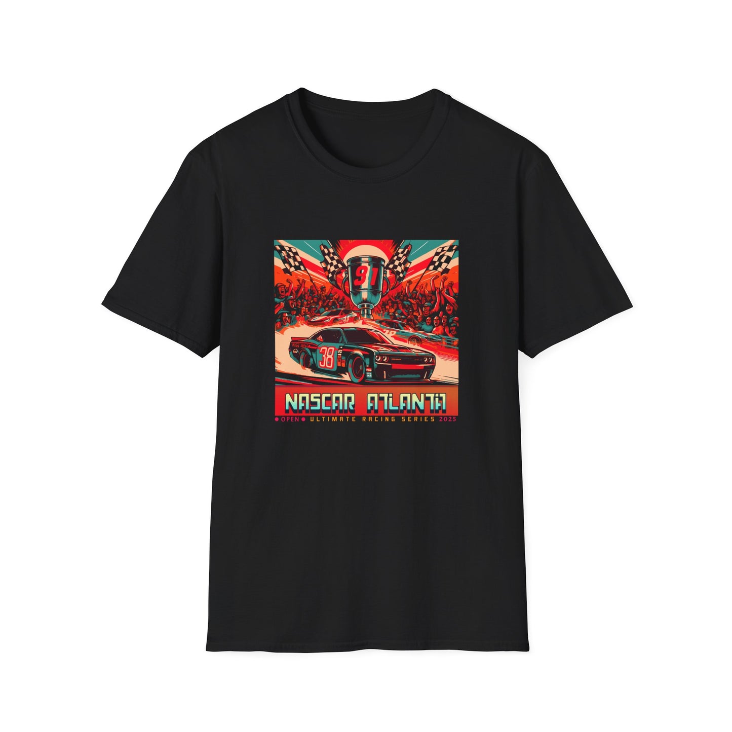 Retro NASCAR Graphic T-Shirt, Racing Tee, Car Enthusiast Gift, Summer Style, Motorsport Apparel, Unisex Vintage Tee