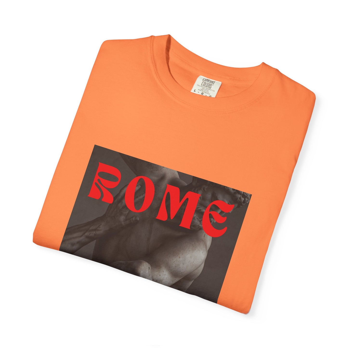 Rome Lives Graphic T-Shirt | Artistic Unisex Tee, Vintage-Inspired Apparel, Streetwear Fashion, Casual Wear, Gift for Art Lovers