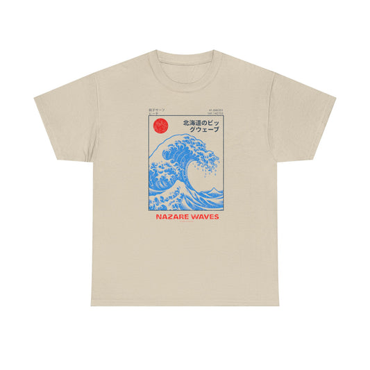 Ocean Wave Graphic Tee, Summer Fashion, Beachwear, Gift for Surfers, Casual T-Shirt, Unisex Cotton Shirt