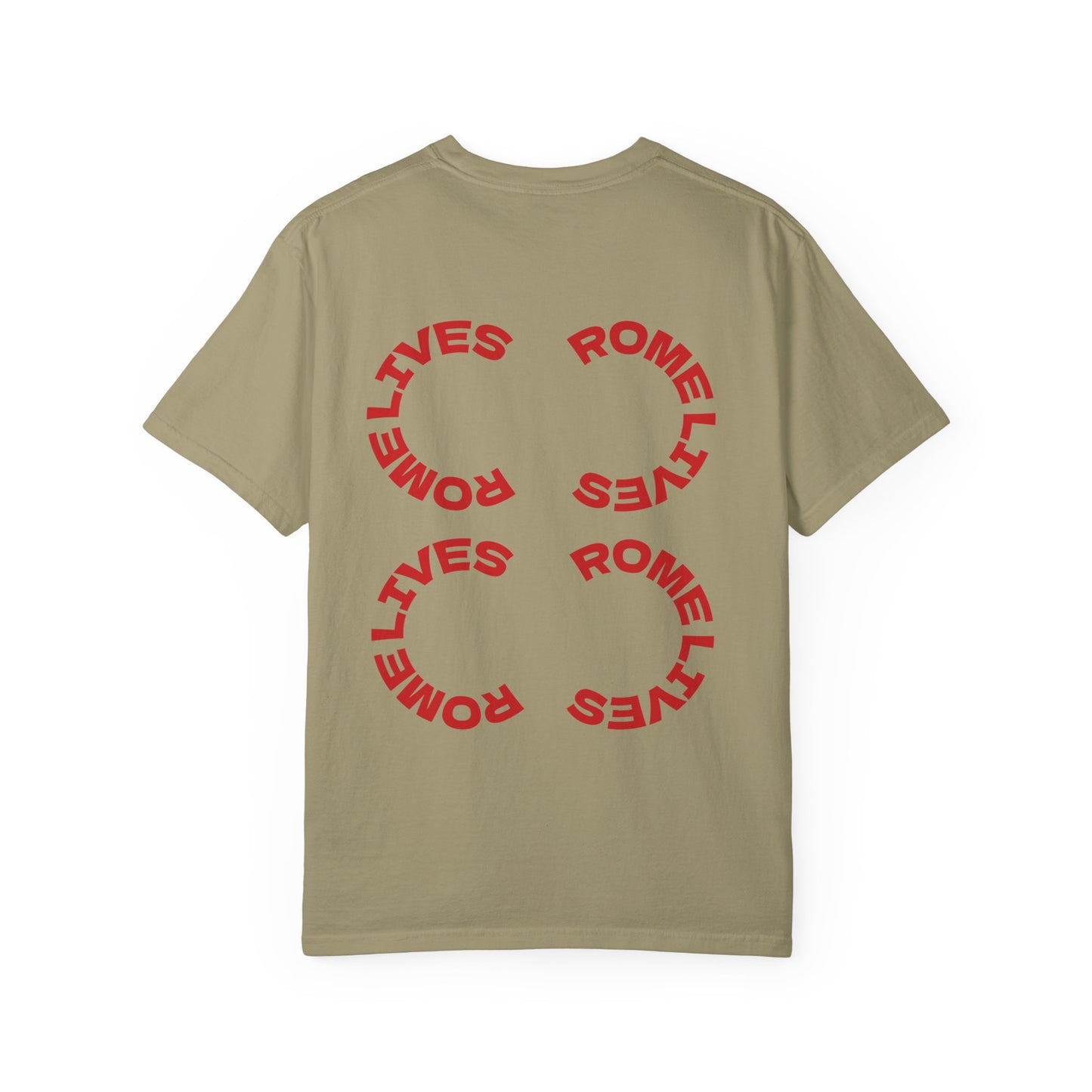 Rome Lives Graphic T-Shirt | Artistic Unisex Tee, Vintage-Inspired Apparel, Streetwear Fashion, Casual Wear, Gift for Art Lovers