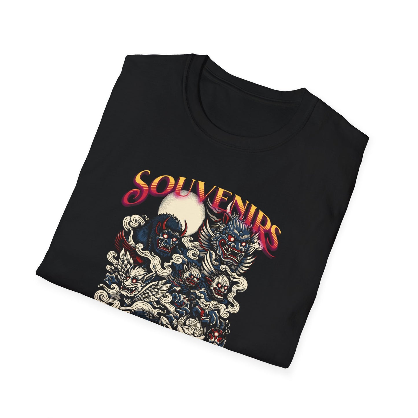 Souvenir Themed Unisex Softstyle T-Shirt, Graphic Tee, Vintage T-Shirt, Gift for Travelers, Unique Travel Souvenir