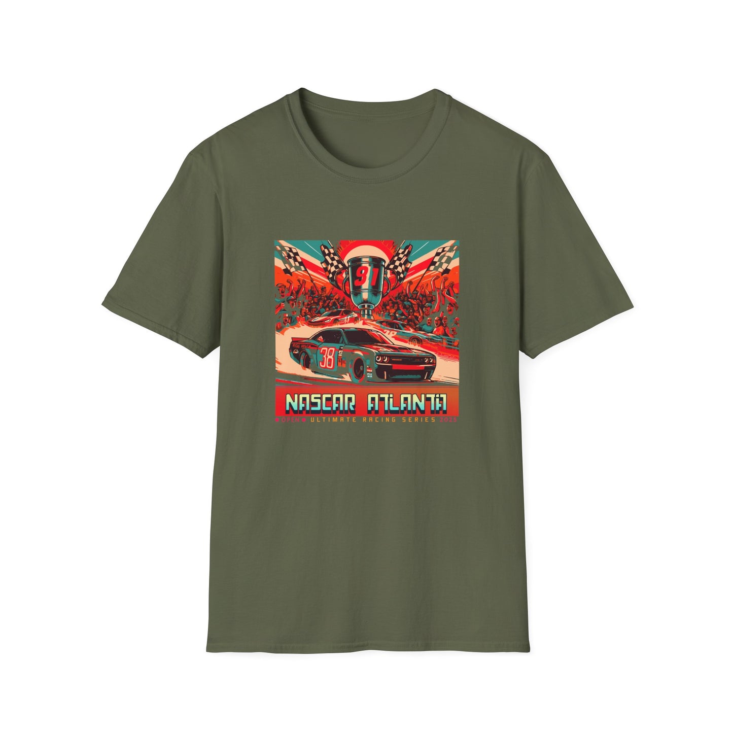 Retro NASCAR Graphic T-Shirt, Racing Tee, Car Enthusiast Gift, Summer Style, Motorsport Apparel, Unisex Vintage Tee