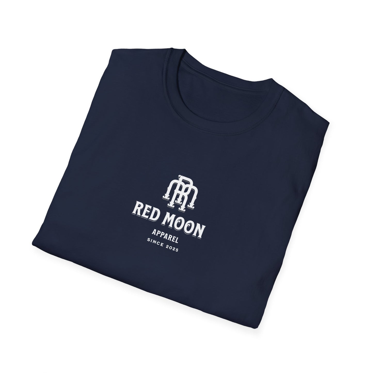 Red Moon Unisex T-Shirt | Softstyle Graphic Tee | Unique Retro Design | Perfect for Music Lovers & Festivals | Gift for Enthusiasts