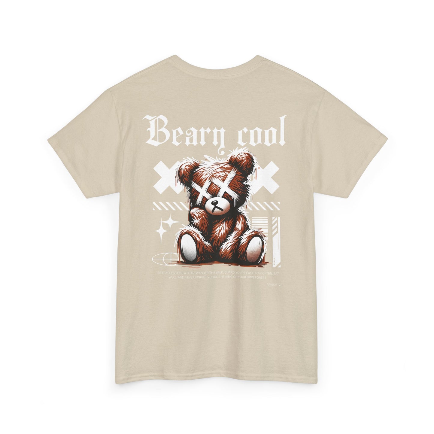 Beary Cool Graphic Tee, Trendy Unisex Tee, Casual Streetwear, Perfect Gift for Bear Lovers, Great for Social Gatherings, Hipster Fashion