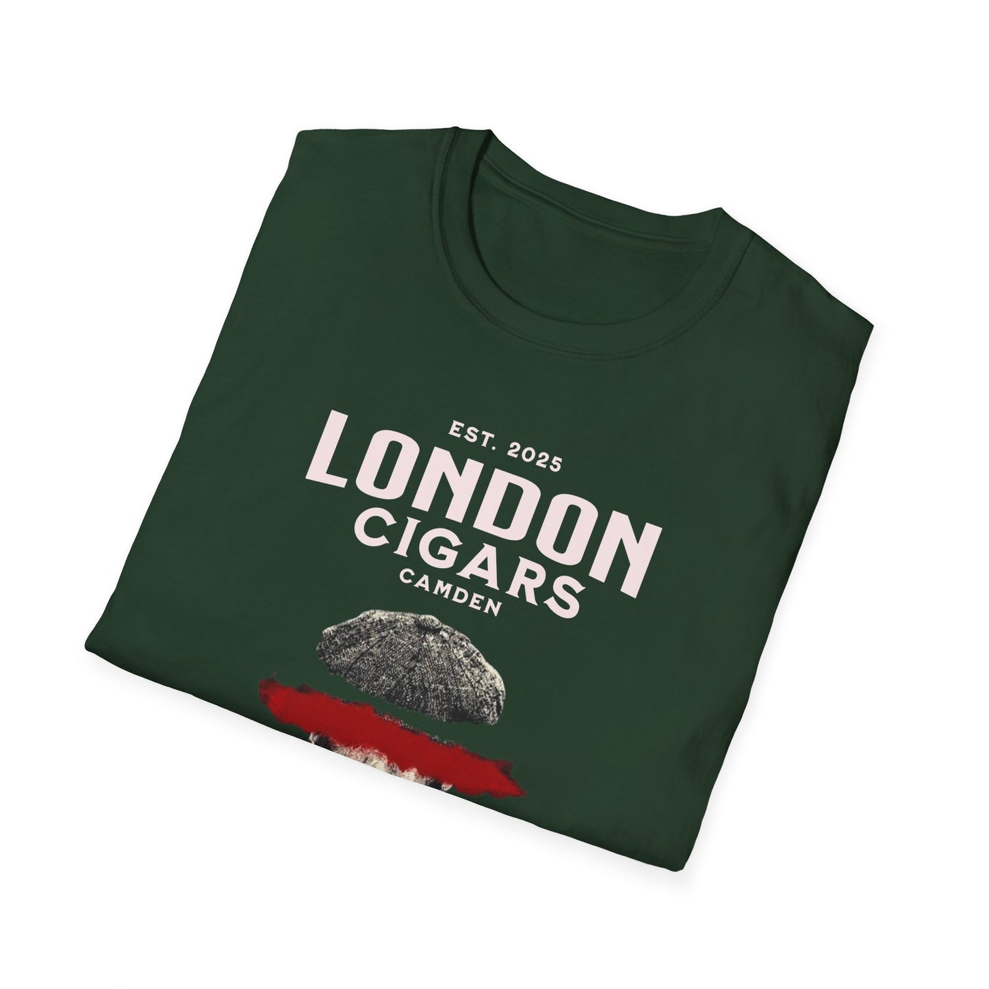 London Inspired Unisex Softstyle T-Shirt, Graphic Tee, Casual Wear, Streetwear, Unique Gift for Him or Her