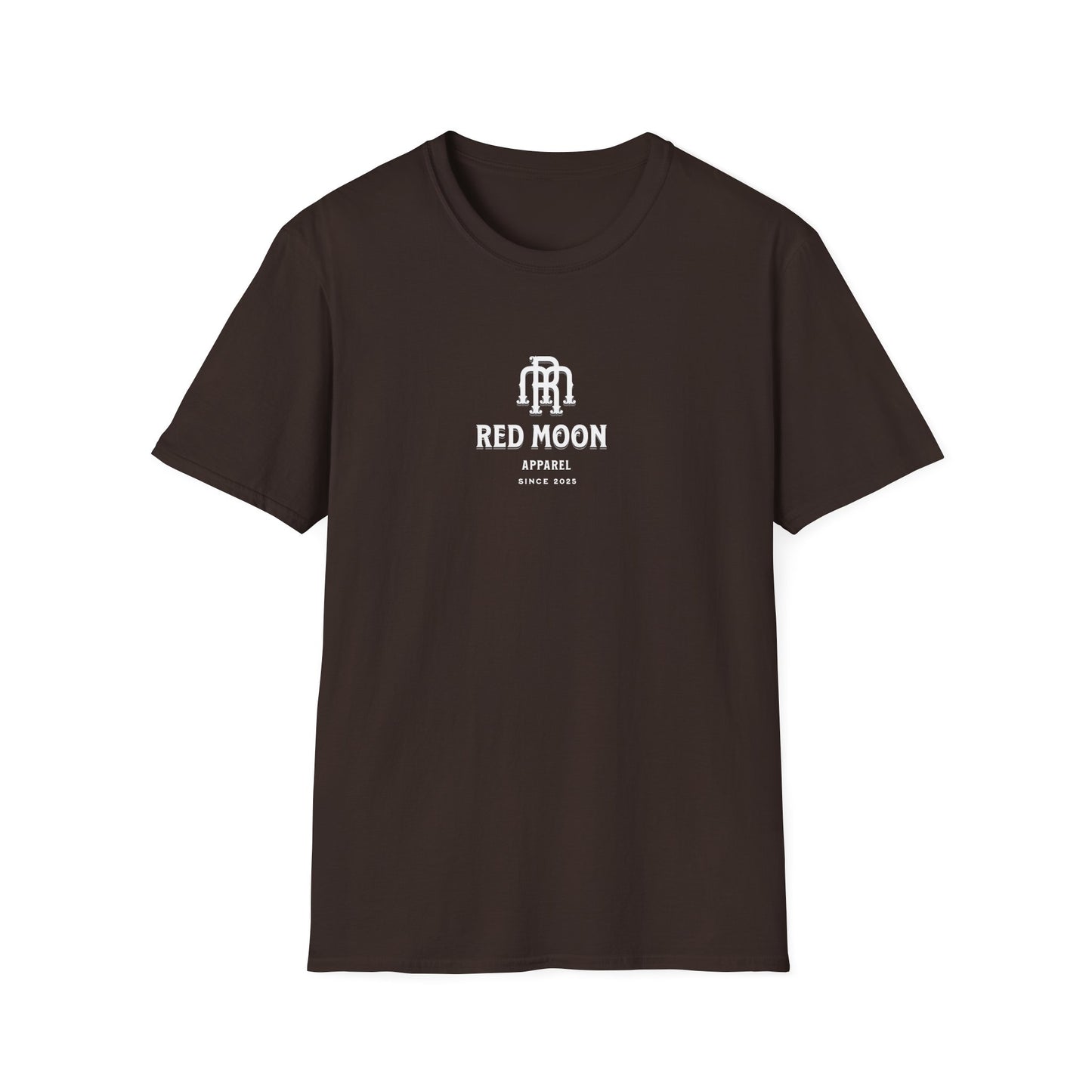 Red Moon Unisex T-Shirt | Softstyle Graphic Tee | Unique Retro Design | Perfect for Music Lovers & Festivals | Gift for Enthusiasts