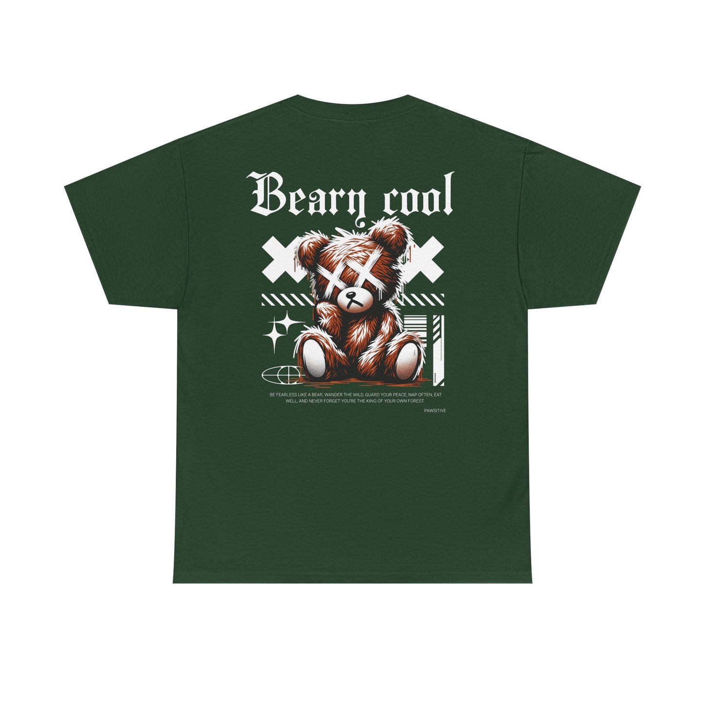 Beary Cool Graphic Tee, Trendy Unisex Tee, Casual Streetwear, Perfect Gift for Bear Lovers, Great for Social Gatherings, Hipster Fashion