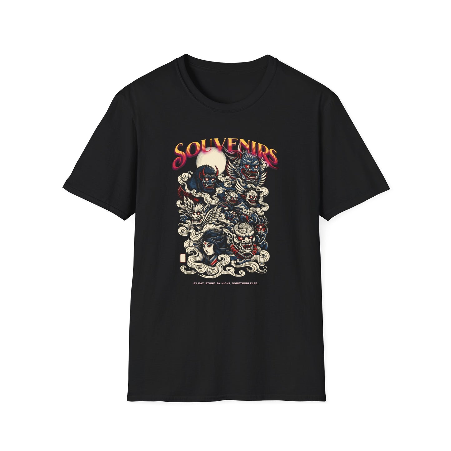 Souvenir Themed Unisex Softstyle T-Shirt, Graphic Tee, Vintage T-Shirt, Gift for Travelers, Unique Travel Souvenir