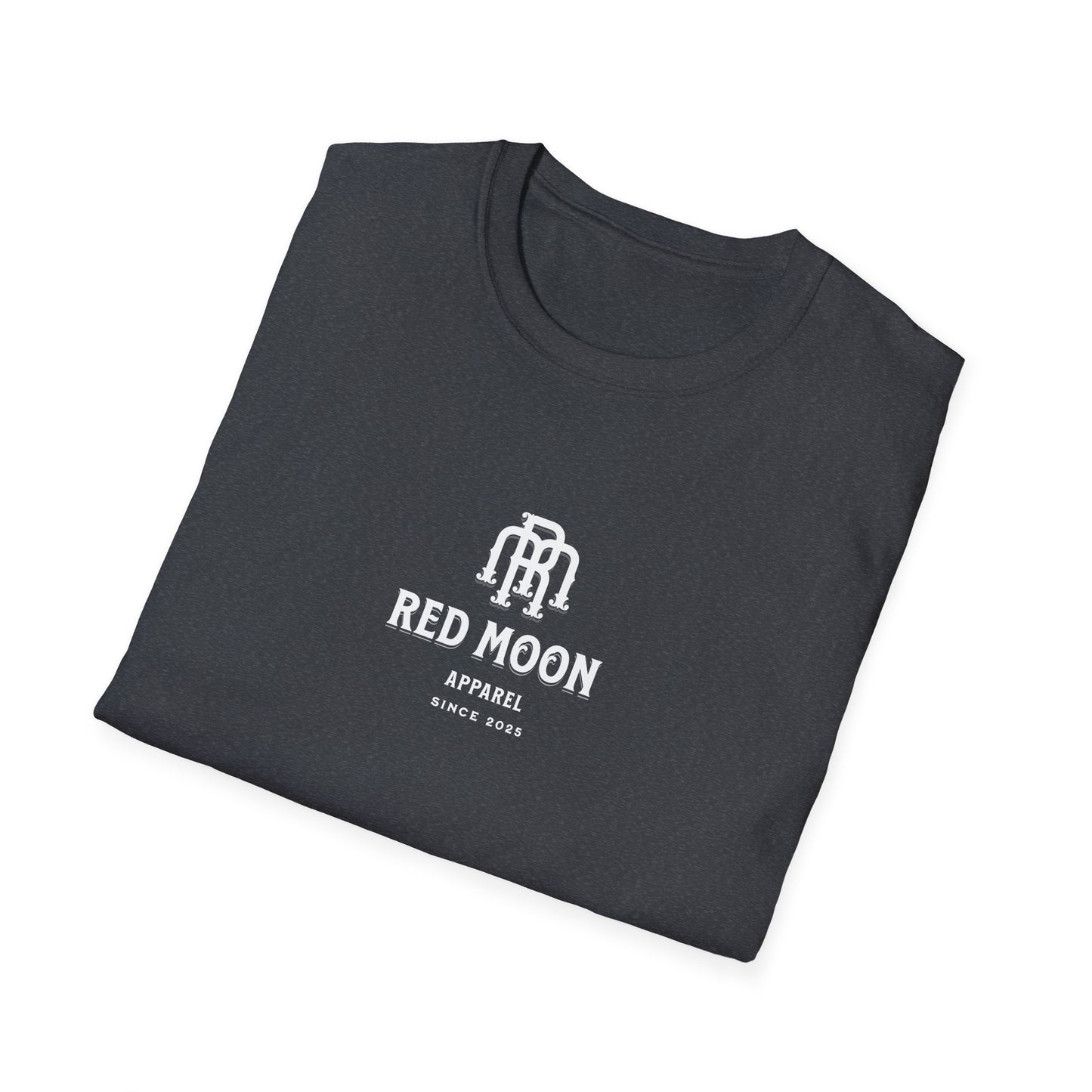 Red Moon Unisex T-Shirt | Softstyle Graphic Tee | Unique Retro Design | Perfect for Music Lovers & Festivals | Gift for Enthusiasts
