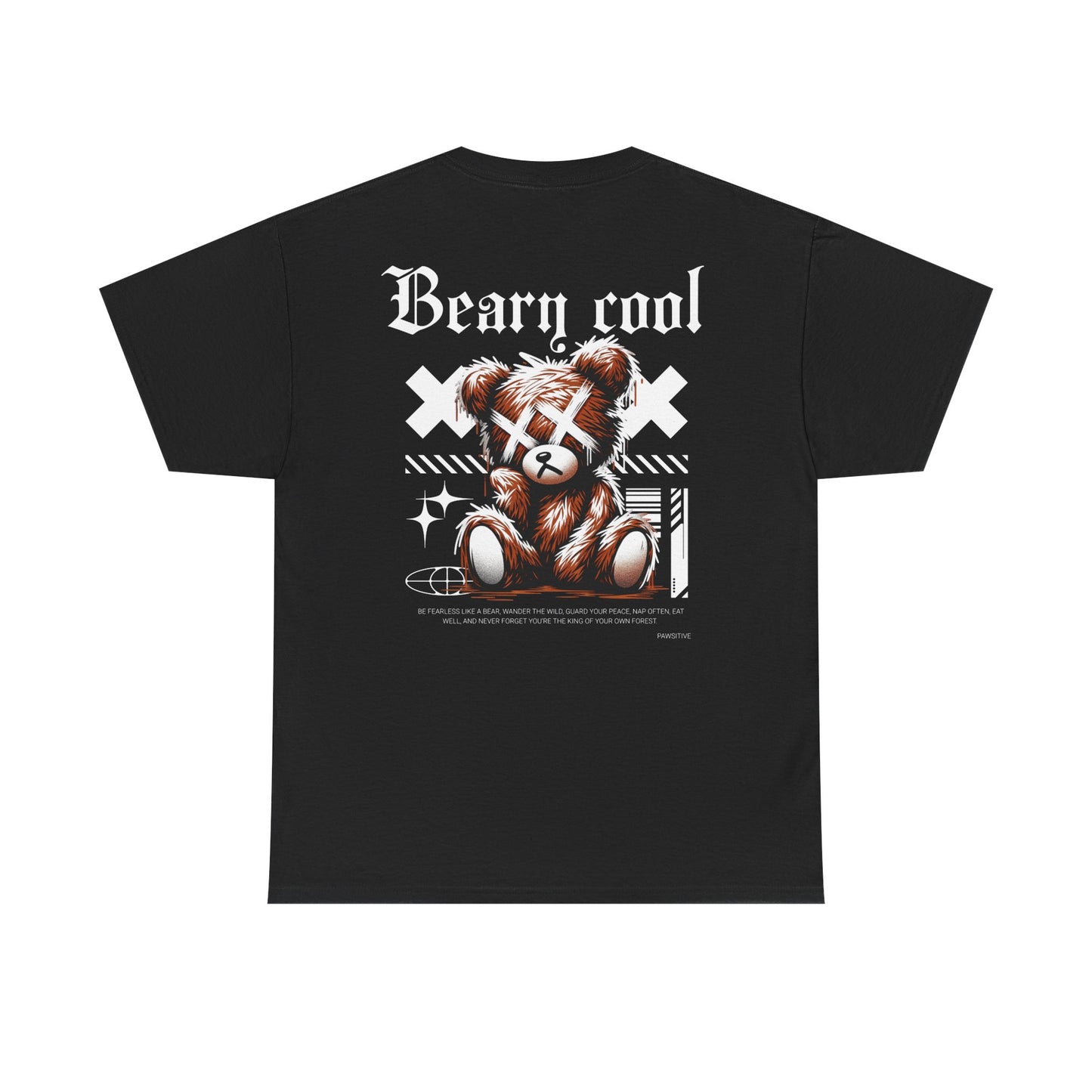 Beary Cool Graphic Tee, Trendy Unisex Tee, Casual Streetwear, Perfect Gift for Bear Lovers, Great for Social Gatherings, Hipster Fashion