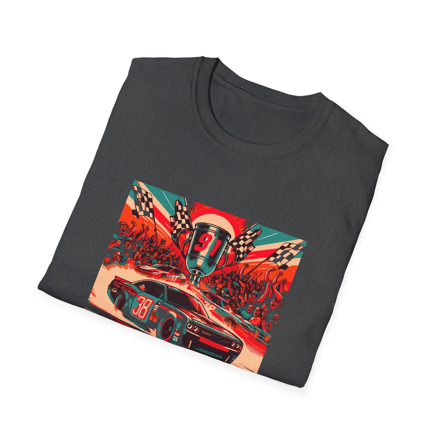 Retro NASCAR Graphic T-Shirt, Racing Tee, Car Enthusiast Gift, Summer Style, Motorsport Apparel, Unisex Vintage Tee