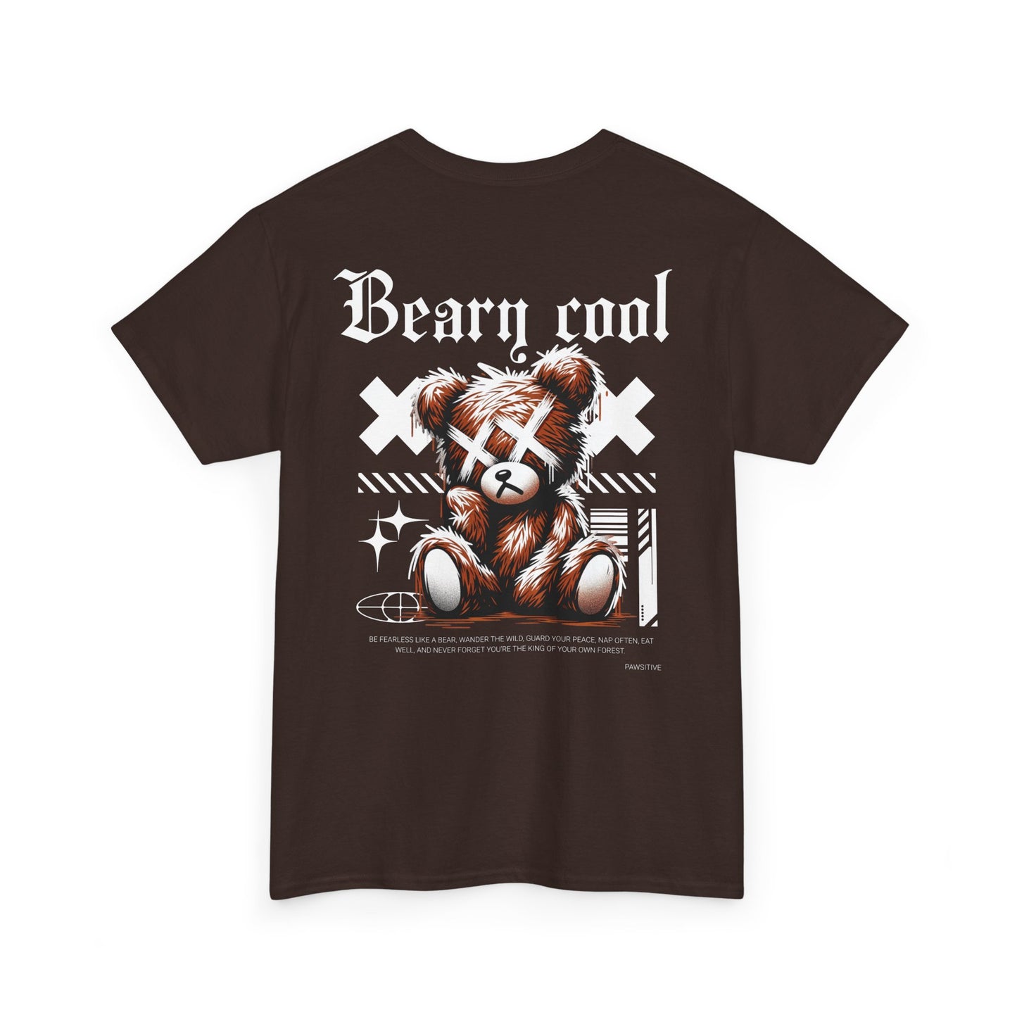 Beary Cool Graphic Tee, Trendy Unisex Tee, Casual Streetwear, Perfect Gift for Bear Lovers, Great for Social Gatherings, Hipster Fashion