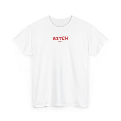 Empowerment Tee, Bitch Slayer Shirt, Feminist Cotton Tee, Inspirational Graphic T-Shirt, Unique Gift for Her, Self-Expression Fashion