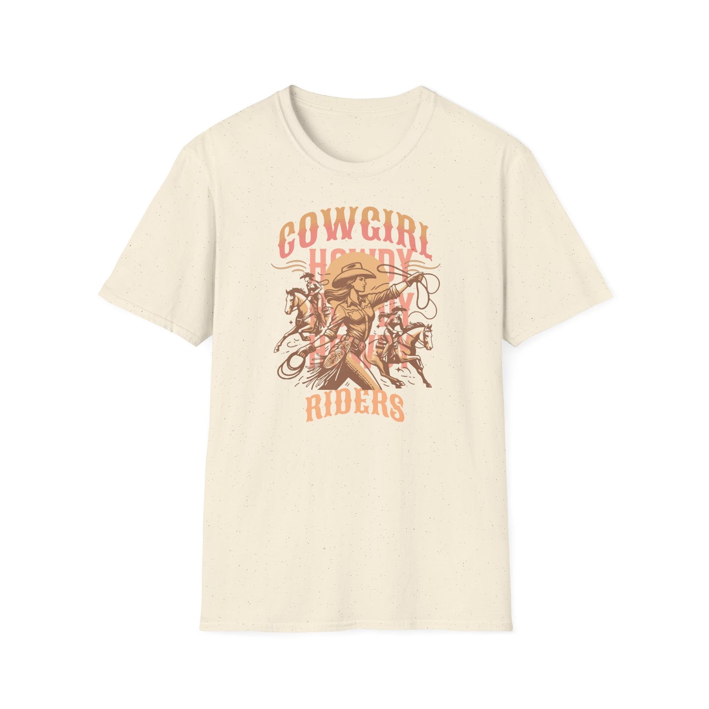Cowgirl Rodeo T-Shirt - Vintage Style Graphic Tee, Perfect for Country Music Lovers, Western Fashion, Rodeo Events, Summer Outfits