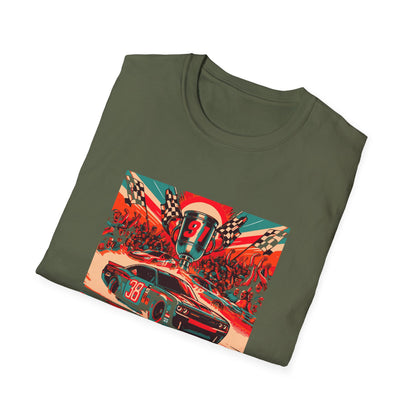 Retro NASCAR Graphic T-Shirt, Racing Tee, Car Enthusiast Gift, Summer Style, Motorsport Apparel, Unisex Vintage Tee