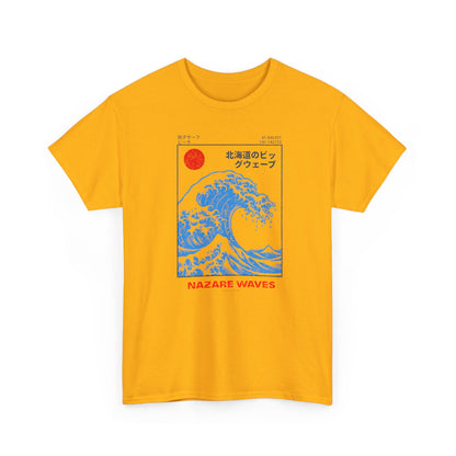 Ocean Wave Graphic Tee, Summer Fashion, Beachwear, Gift for Surfers, Casual T-Shirt, Unisex Cotton Shirt