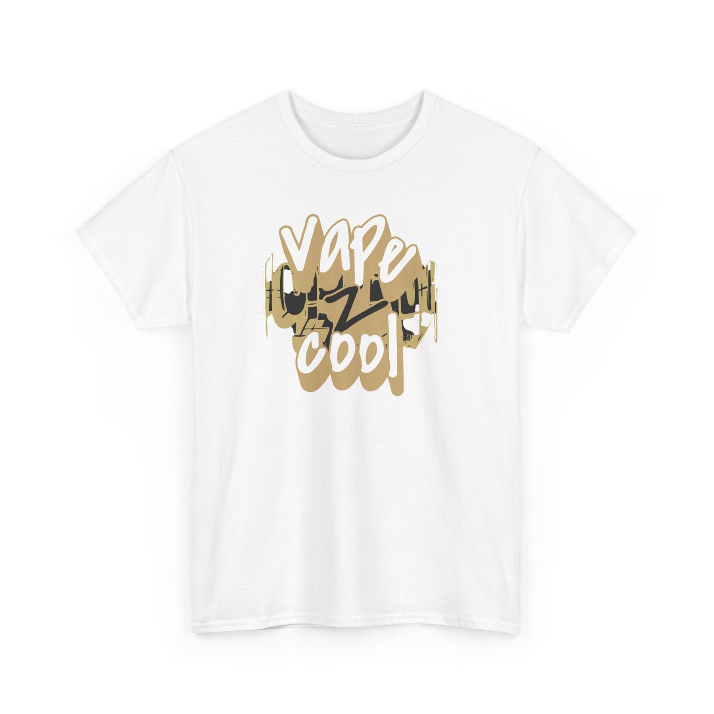 Vape Cool Tee, Unisex Heavy Cotton Tee, Casual Streetwear Top, Vapor Enthusiast Shirt, Hip Hop Style Tee, Unique Gift for Smokers