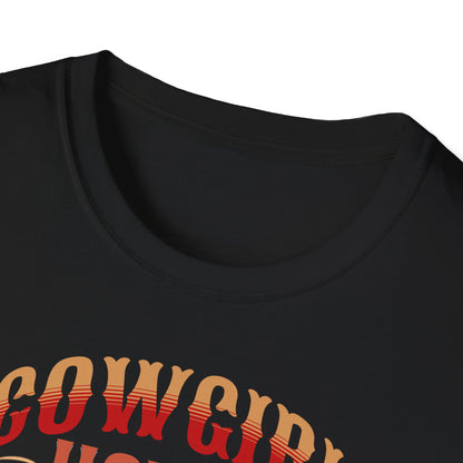 Cowgirl Rodeo T-Shirt - Vintage Style Graphic Tee, Perfect for Country Music Lovers, Western Fashion, Rodeo Events, Summer Outfits