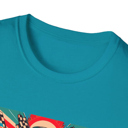 Retro NASCAR Graphic T-Shirt, Racing Tee, Car Enthusiast Gift, Summer Style, Motorsport Apparel, Unisex Vintage Tee