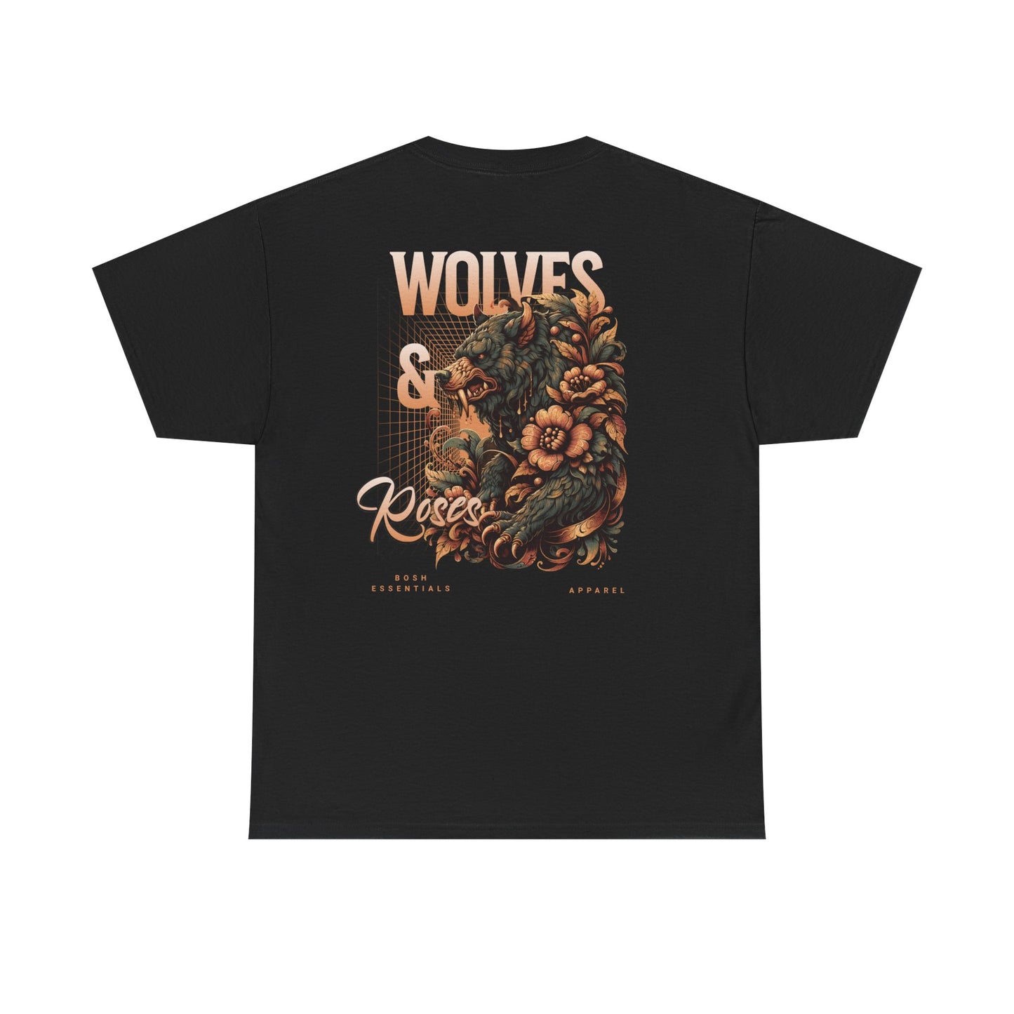 Wild Spirit Unisex Heavy Cotton Tee - Perfect for Nature Lovers, Graphic Tee, Gift for Adventurers, Casual Wear, Trendy Fashion