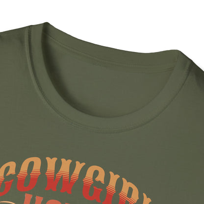 Cowgirl Rodeo T-Shirt - Vintage Style Graphic Tee, Perfect for Country Music Lovers, Western Fashion, Rodeo Events, Summer Outfits