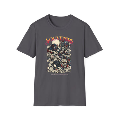 Souvenir Themed Unisex Softstyle T-Shirt, Graphic Tee, Vintage T-Shirt, Gift for Travelers, Unique Travel Souvenir