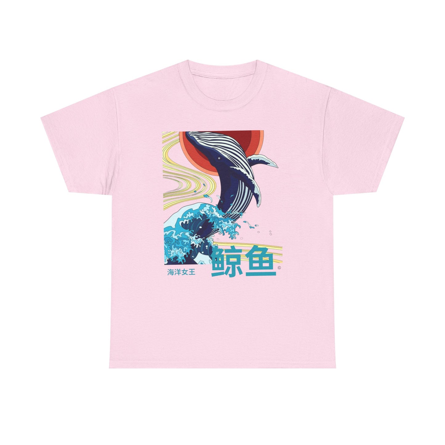 Whale of waves tee