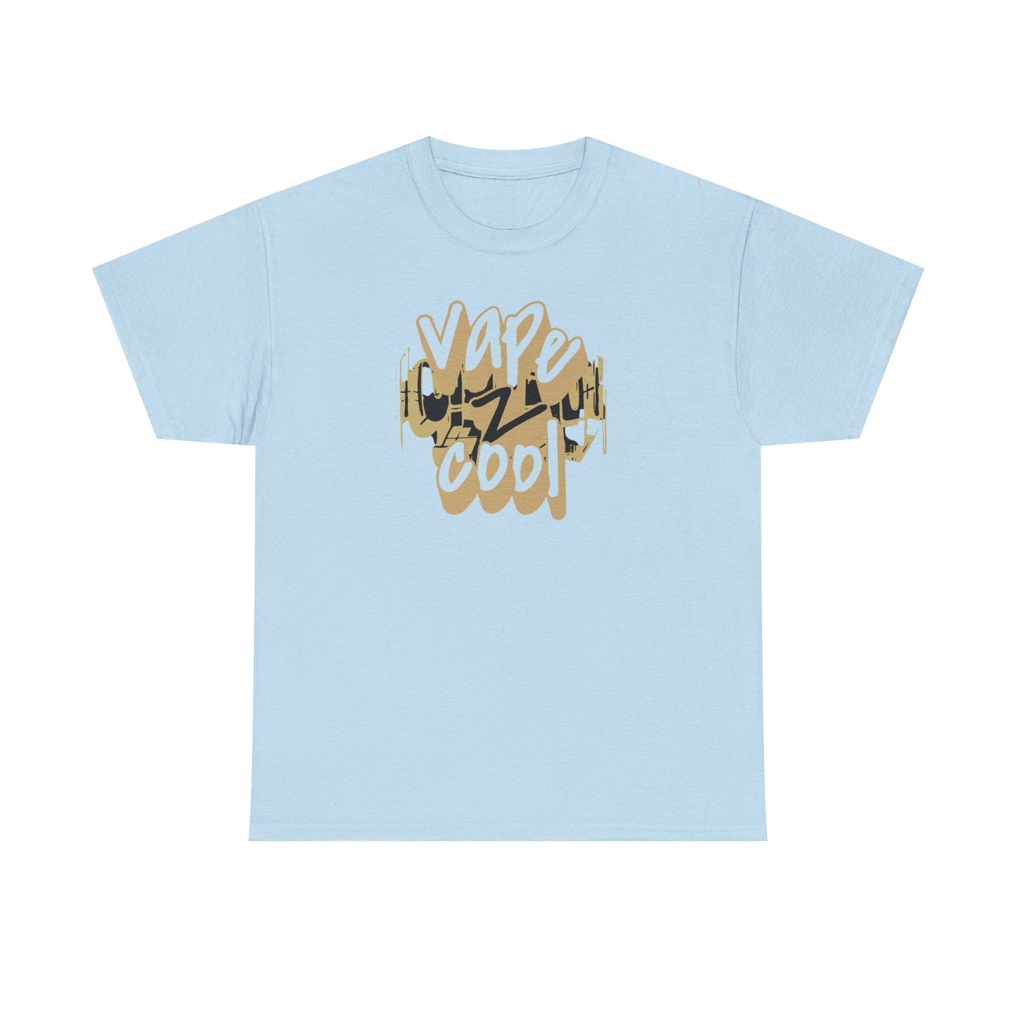 Vape Cool Tee, Unisex Heavy Cotton Tee, Casual Streetwear Top, Vapor Enthusiast Shirt, Hip Hop Style Tee, Unique Gift for Smokers
