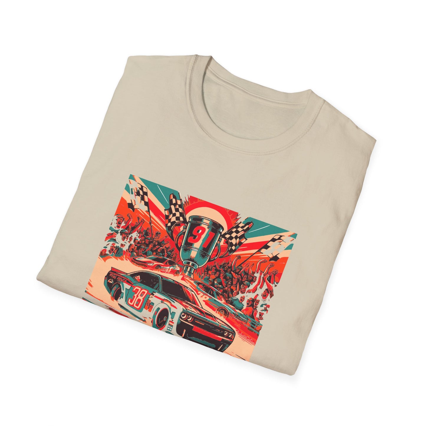 Retro NASCAR Graphic T-Shirt, Racing Tee, Car Enthusiast Gift, Summer Style, Motorsport Apparel, Unisex Vintage Tee