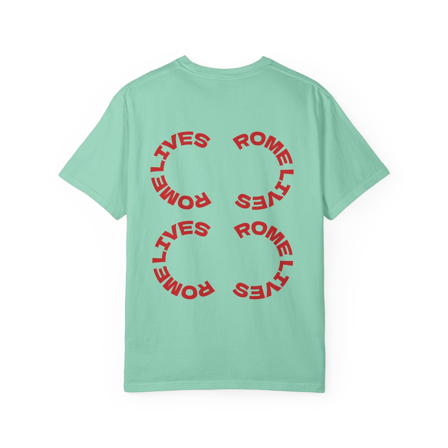 Rome Lives Graphic T-Shirt | Artistic Unisex Tee, Vintage-Inspired Apparel, Streetwear Fashion, Casual Wear, Gift for Art Lovers