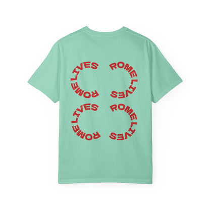 Rome Lives Graphic T-Shirt | Artistic Unisex Tee, Vintage-Inspired Apparel, Streetwear Fashion, Casual Wear, Gift for Art Lovers