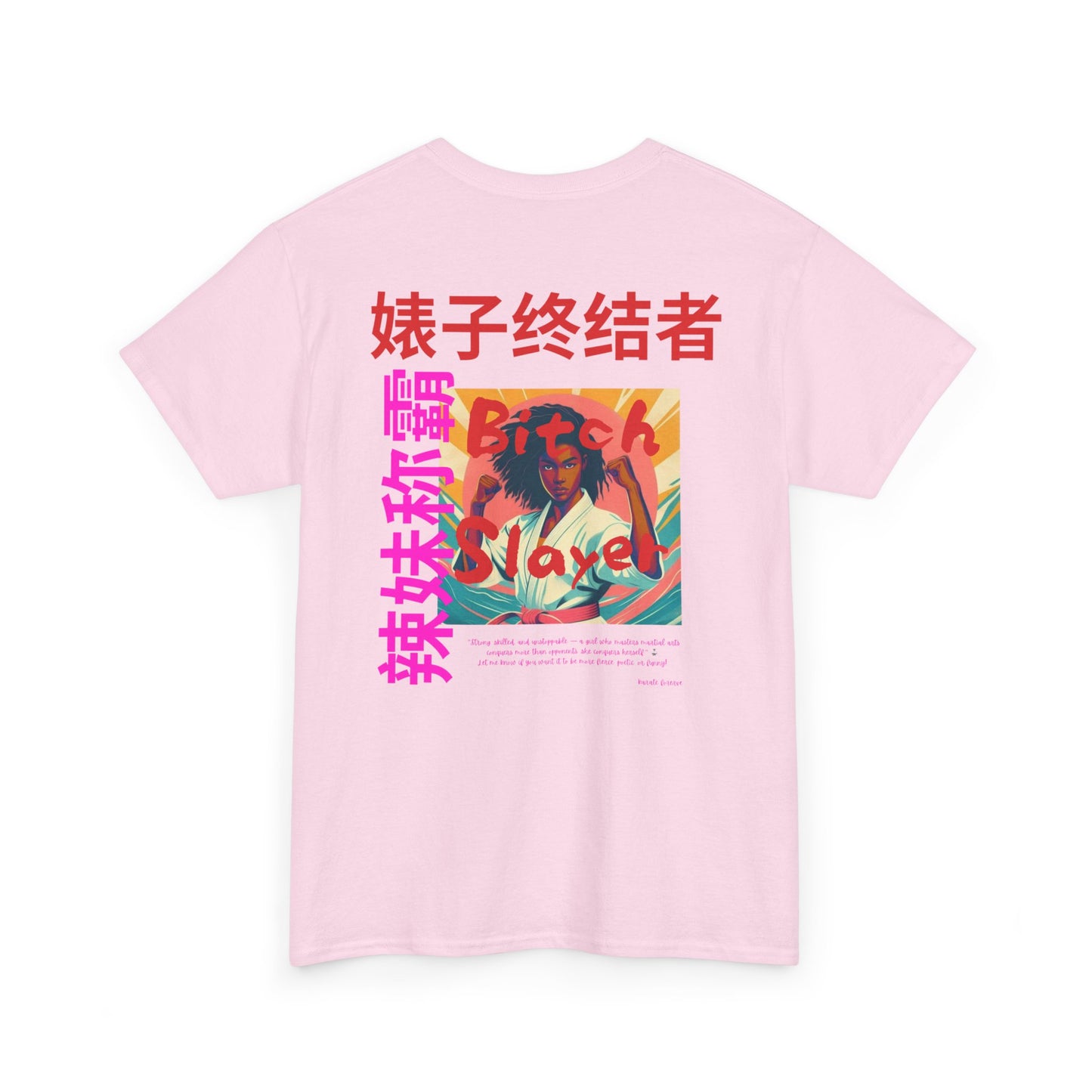 Empowerment Tee, Bitch Slayer Shirt, Feminist Cotton Tee, Inspirational Graphic T-Shirt, Unique Gift for Her, Self-Expression Fashion