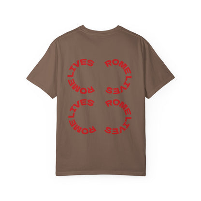 Rome Lives Graphic T-Shirt | Artistic Unisex Tee, Vintage-Inspired Apparel, Streetwear Fashion, Casual Wear, Gift for Art Lovers